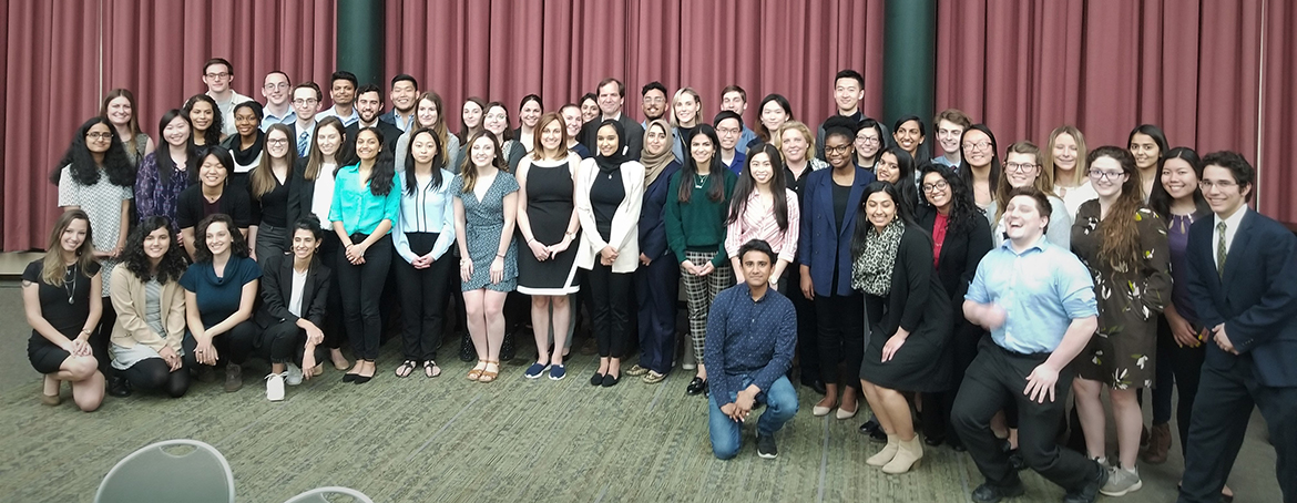 George H. Cook Honors Students 2019.